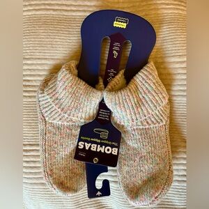 Bombas Multicolor Knit Gripper Slipper New